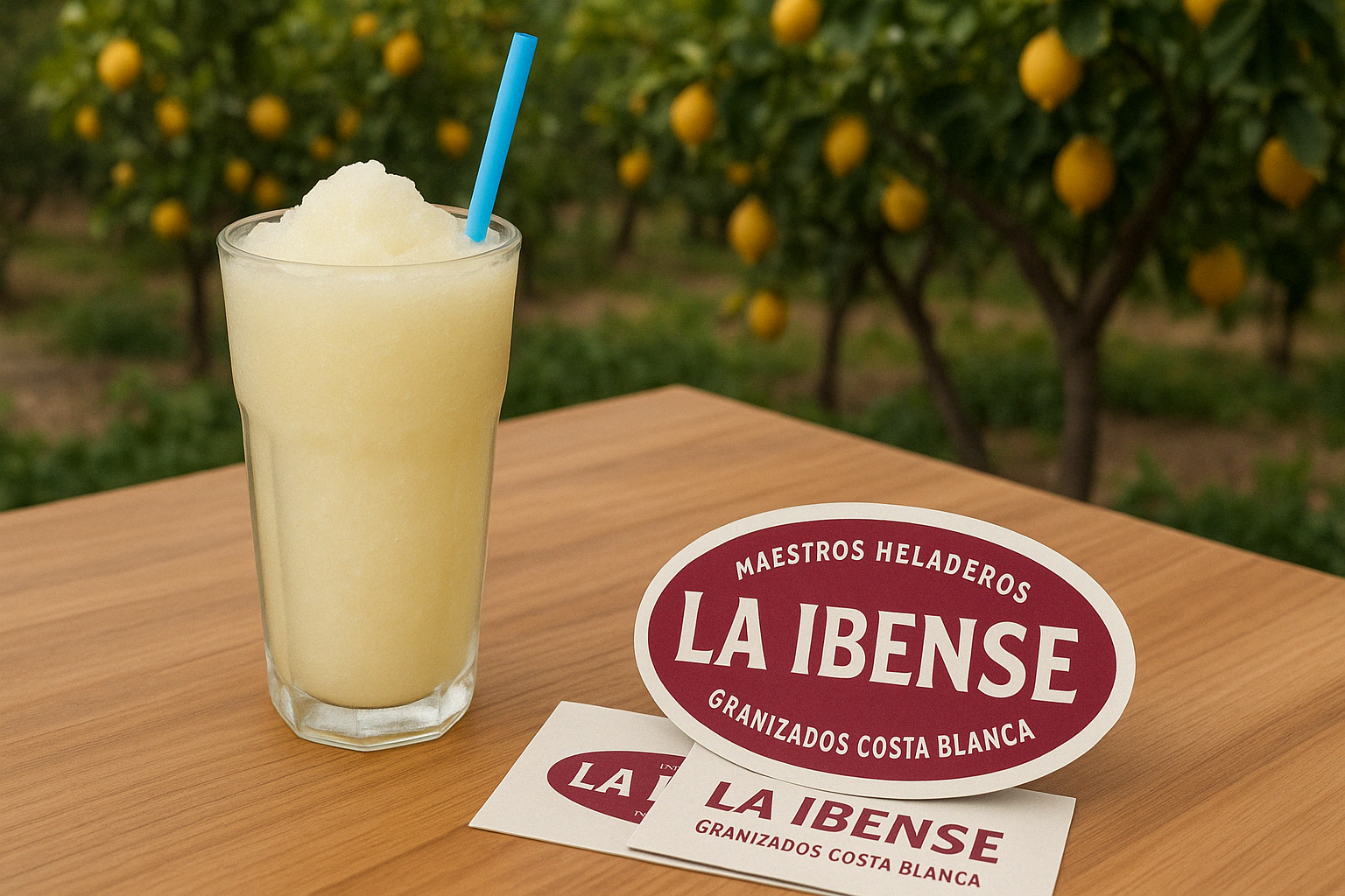 Granizado de limón La Ibense